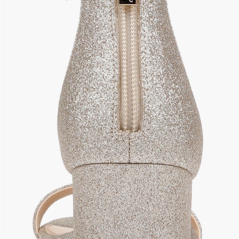 Gold Jewel Badgley Mischka Wedding Heels – Size 9.5 - Picture 9 of 10